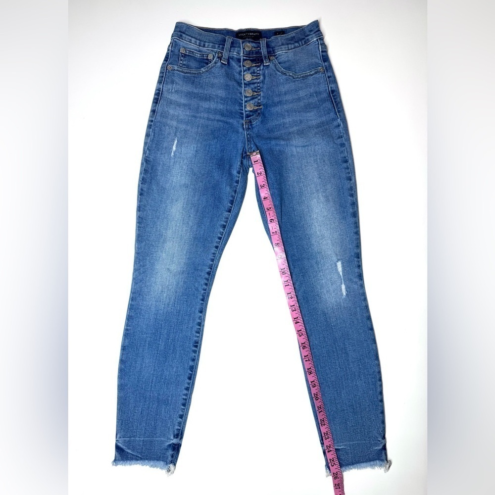 Lucky Brand Women's High Rise Bridgette Skinny Jeans Size- 6/28 Ankle - Picture 7 of 10